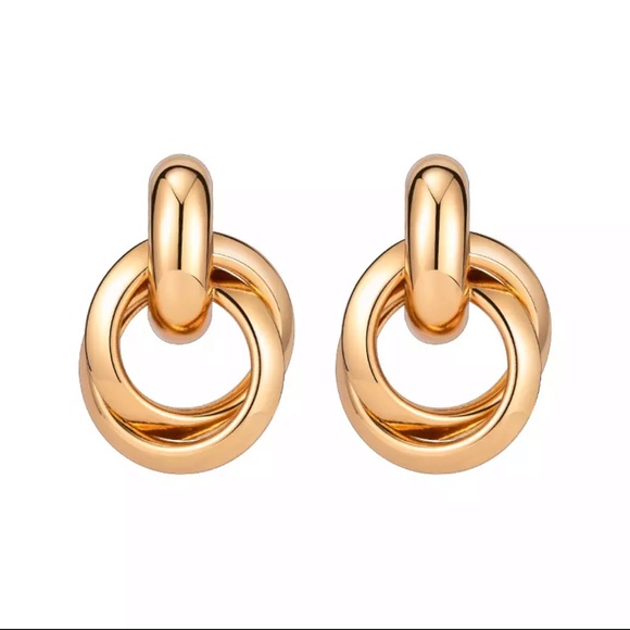 Jewelry - Gold Plated Hoop Earrings